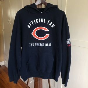 Chicago Bears Hoodie with Miller Lite Logo L